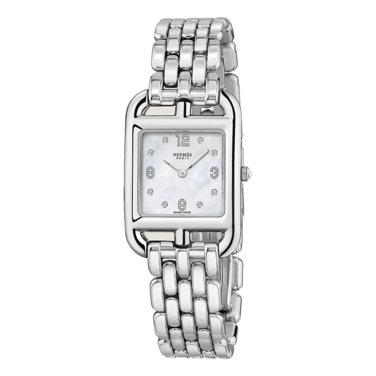 CAPE COD - MOTHER OF PEARL DIAMOND SET MEDIUM WATCH