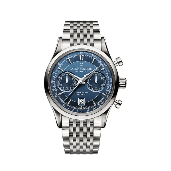 Carl F. Bucherer MANERO FLYBACK 43MM, Blue Dial - 00.10919.08.53.21