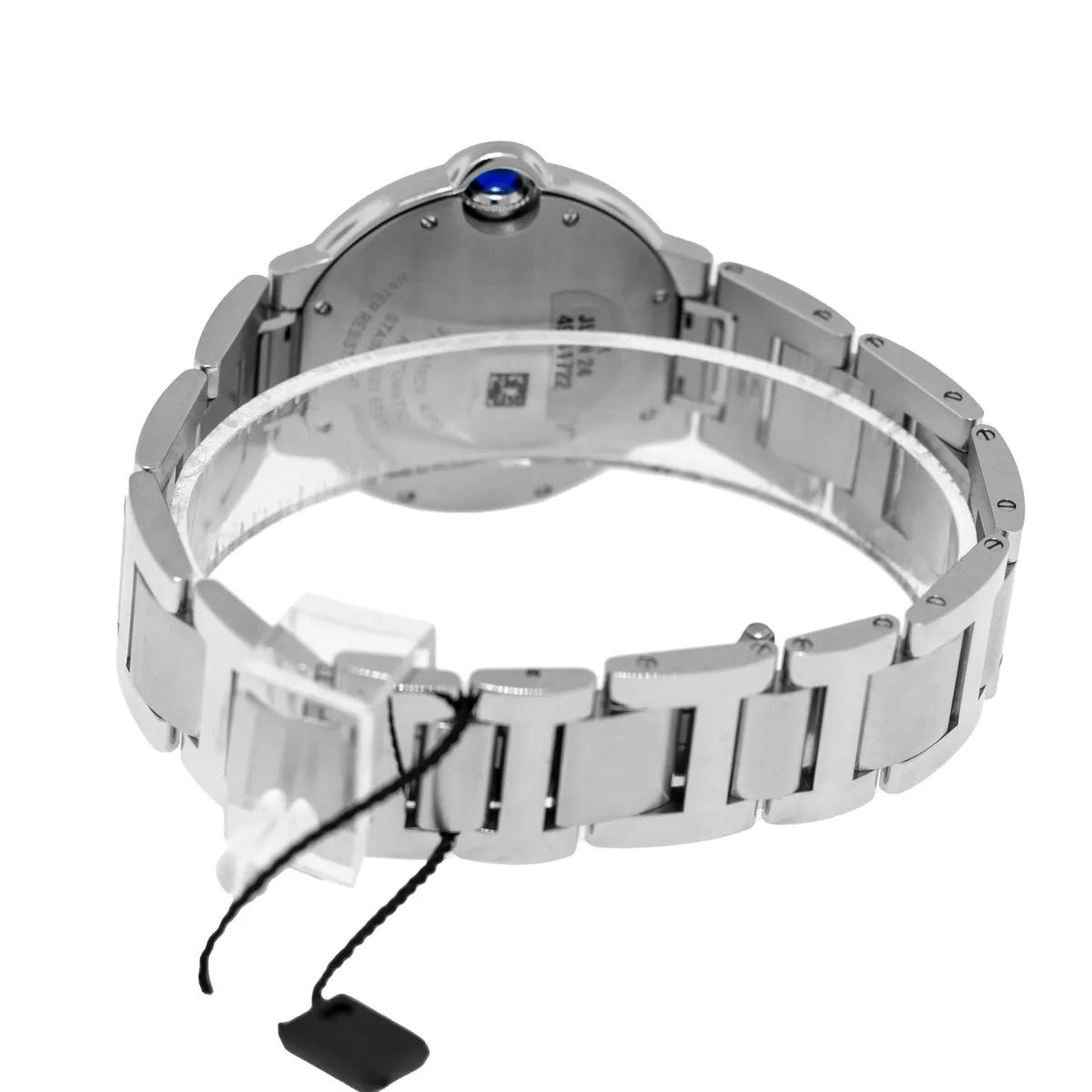 Cartier Ballon Bleu 36mm Stainless Steel Silver Roman Dial WSBB0048