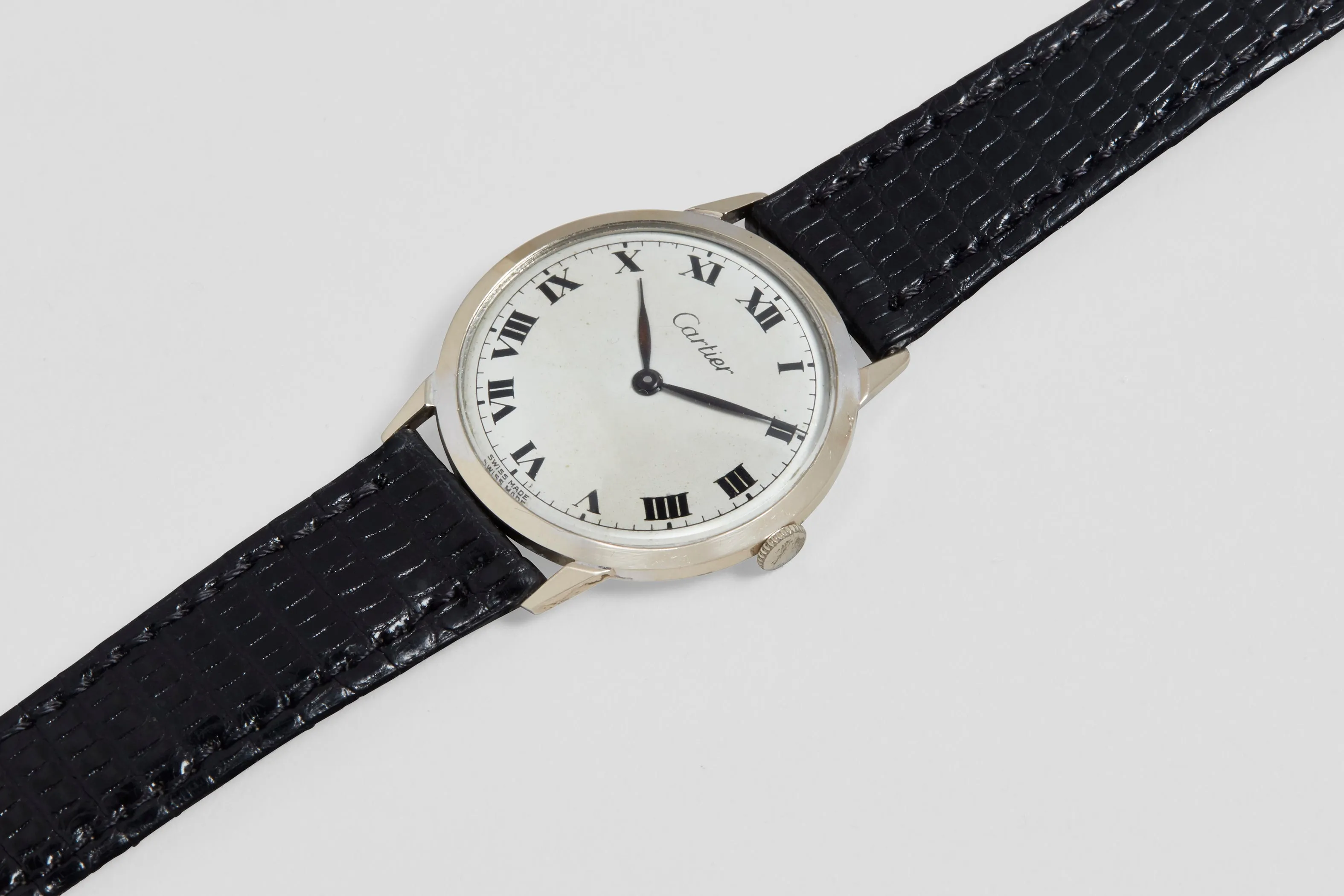 Cartier Dress White Gold Watch
