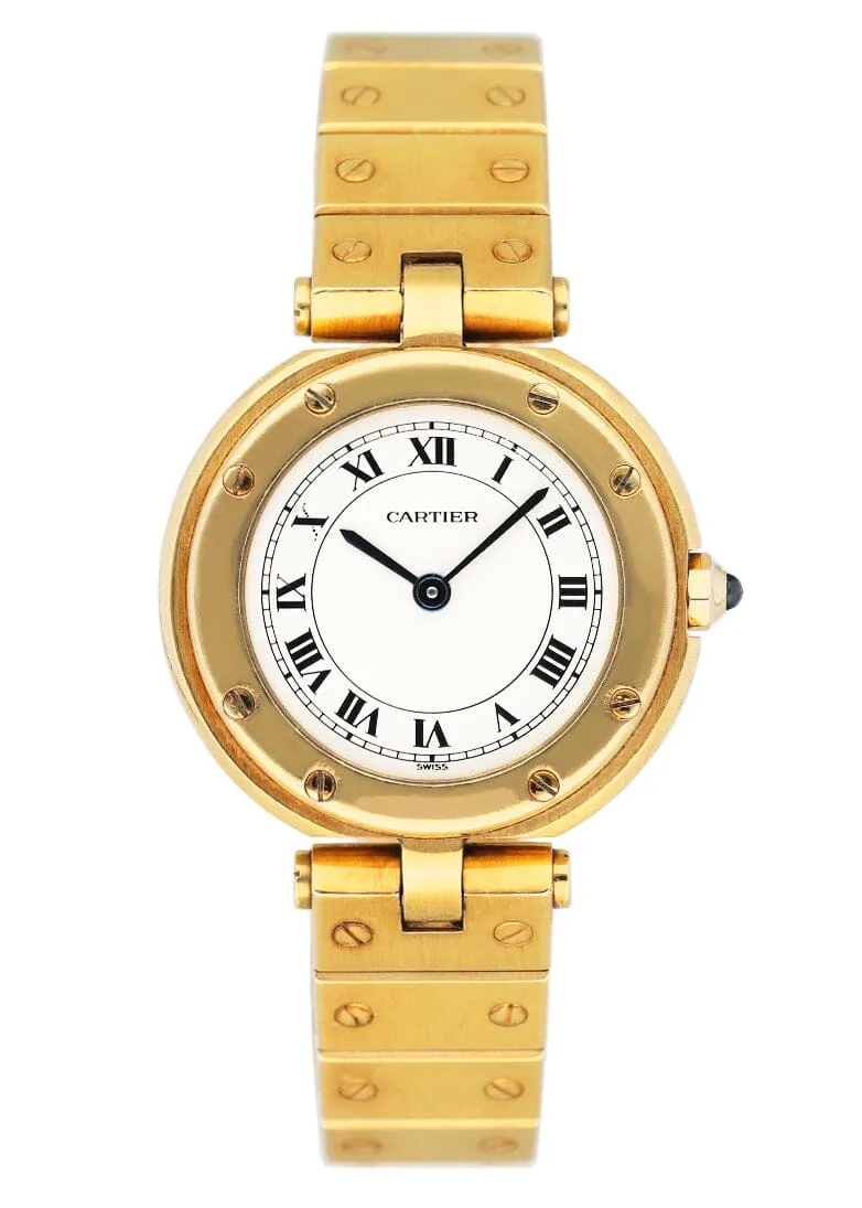 Cartier Santos Vendôme 84738788 18K Yellow Gold Ladies Watch