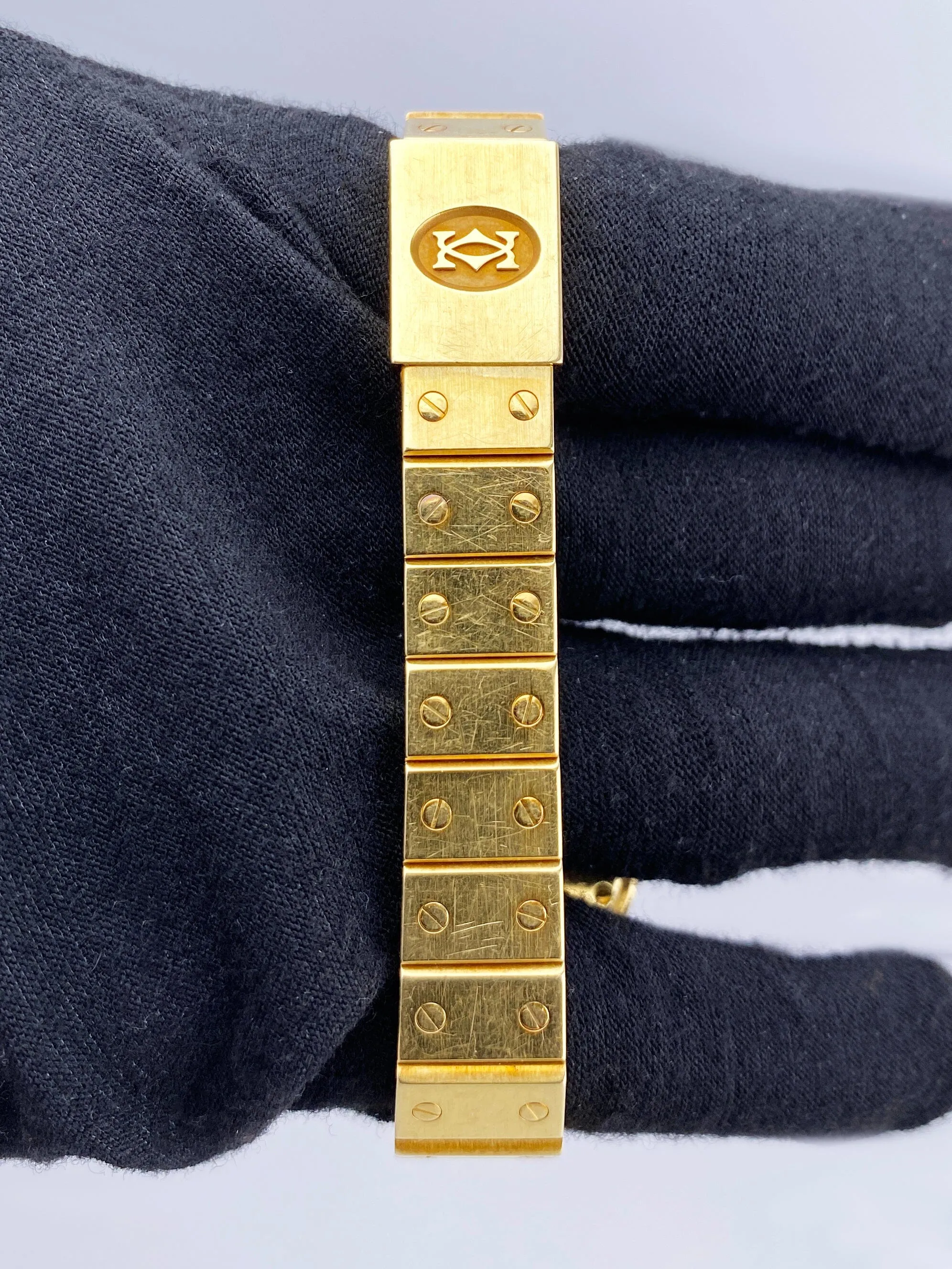 Cartier Santos Vendôme 84738788 18K Yellow Gold Ladies Watch