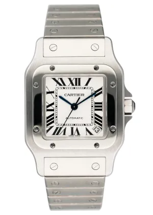 Cartier Santos W20098D6 Stainless Steel Mens Watch
