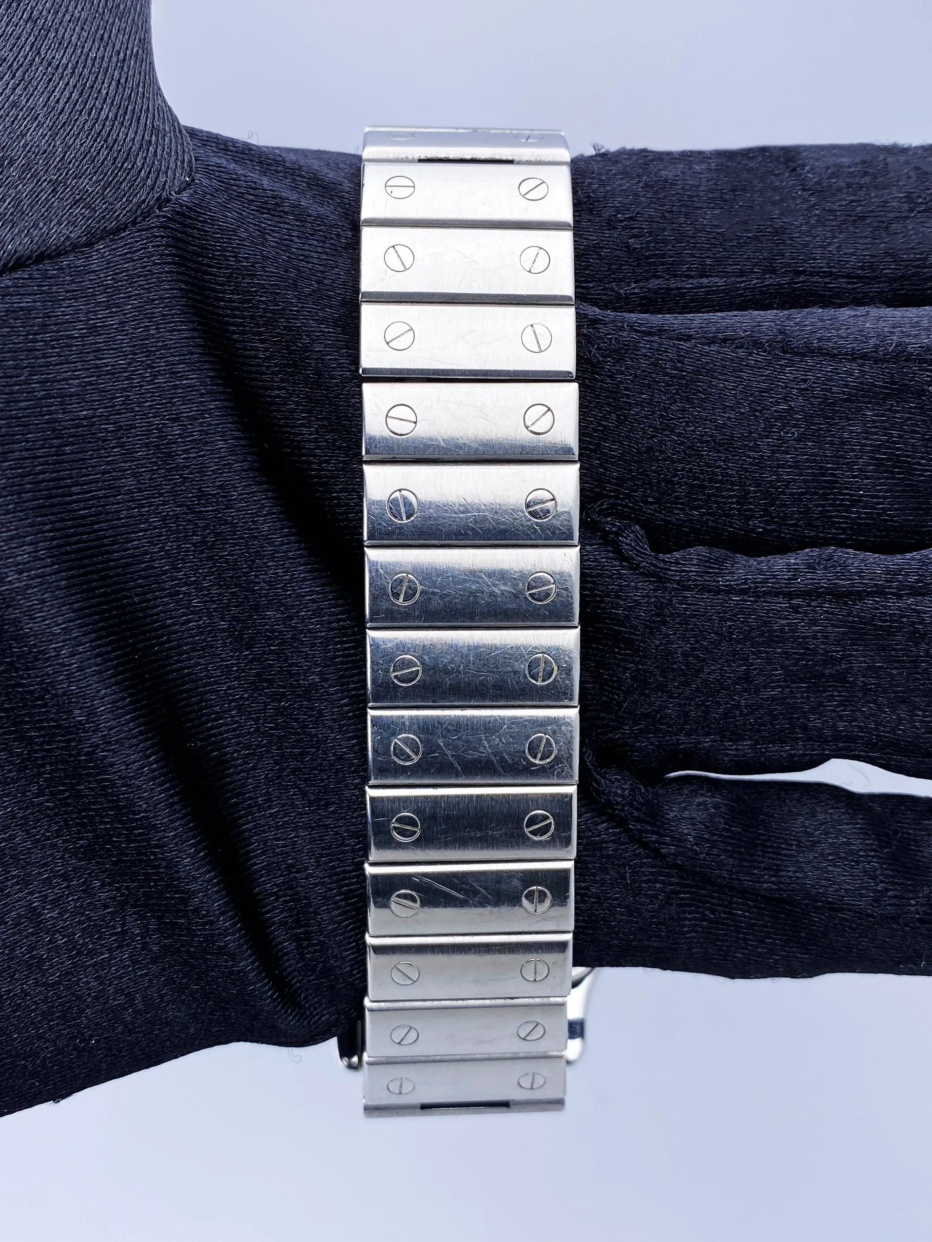 Cartier Santos W20098D6 Stainless Steel Mens Watch