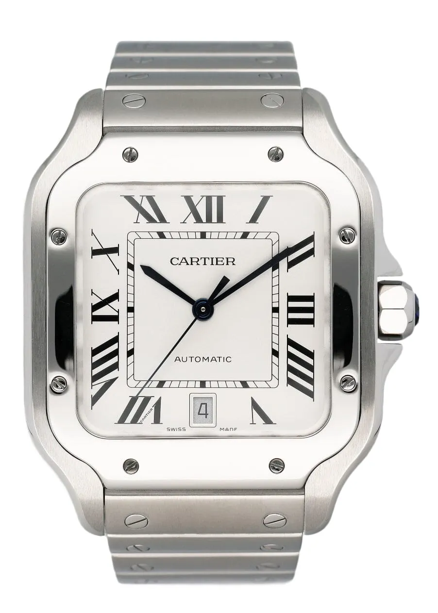 Cartier Santos WSSA0018 Large Size Mens Watch