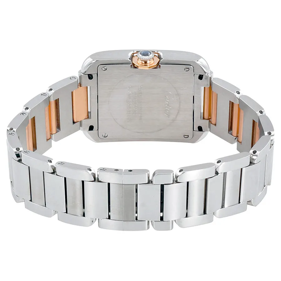 Cartier Tank Anglaise Silver Dial Ladies Watch WT100032