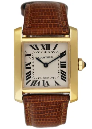 Cartier Tank Francaise 1821 Midsize Ladies Watch