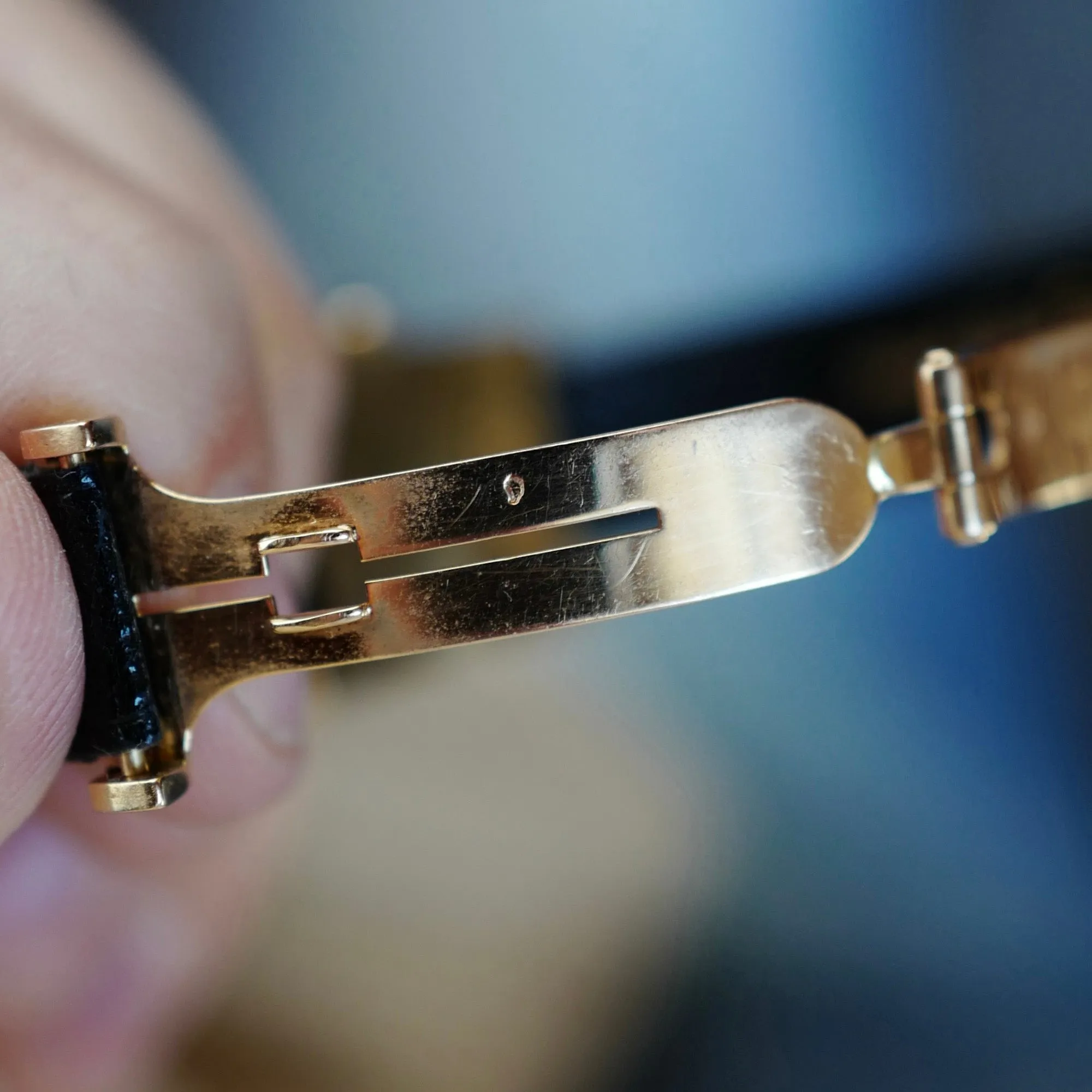 Cartier Yellow Gold Tank Cintree