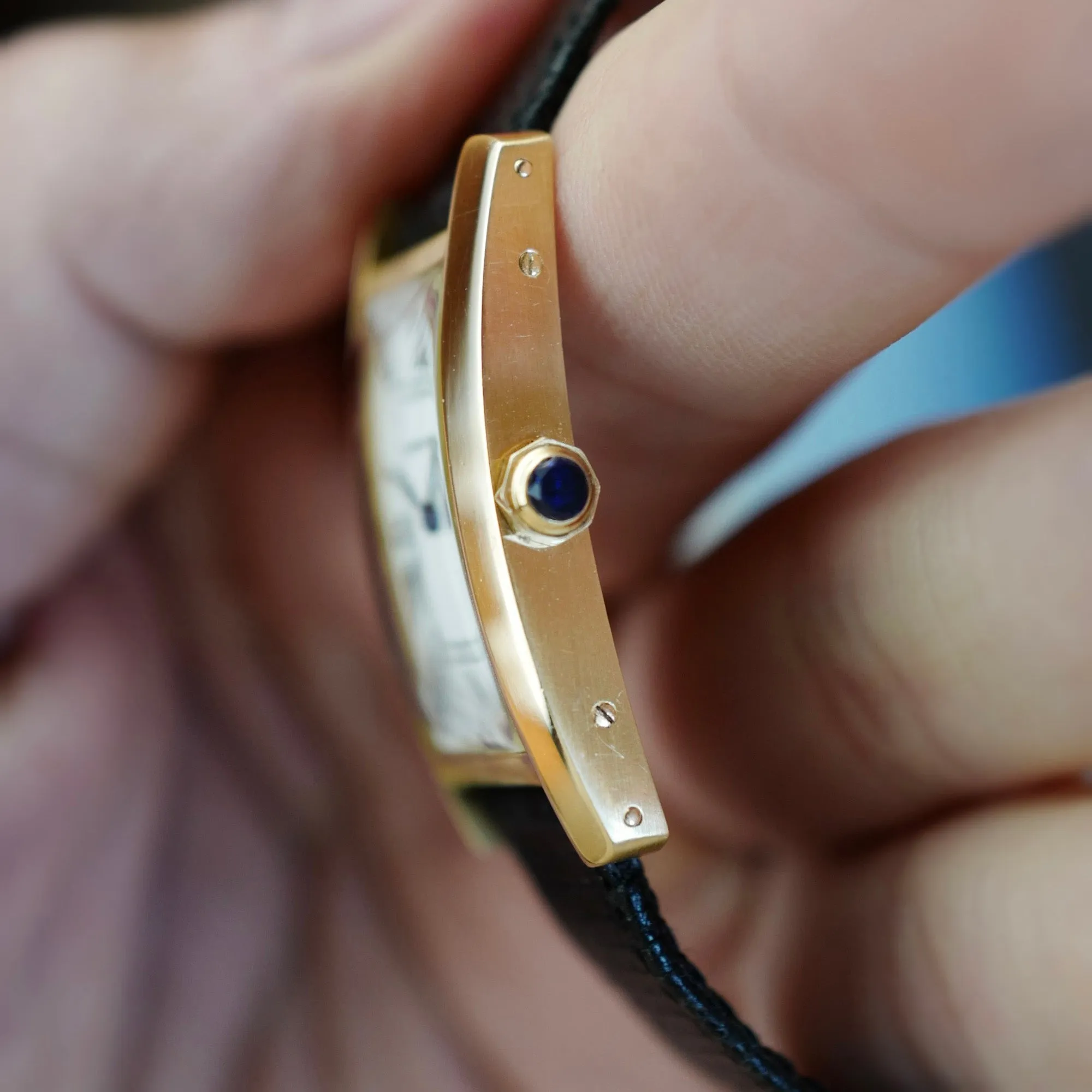 Cartier Yellow Gold Tank Cintree