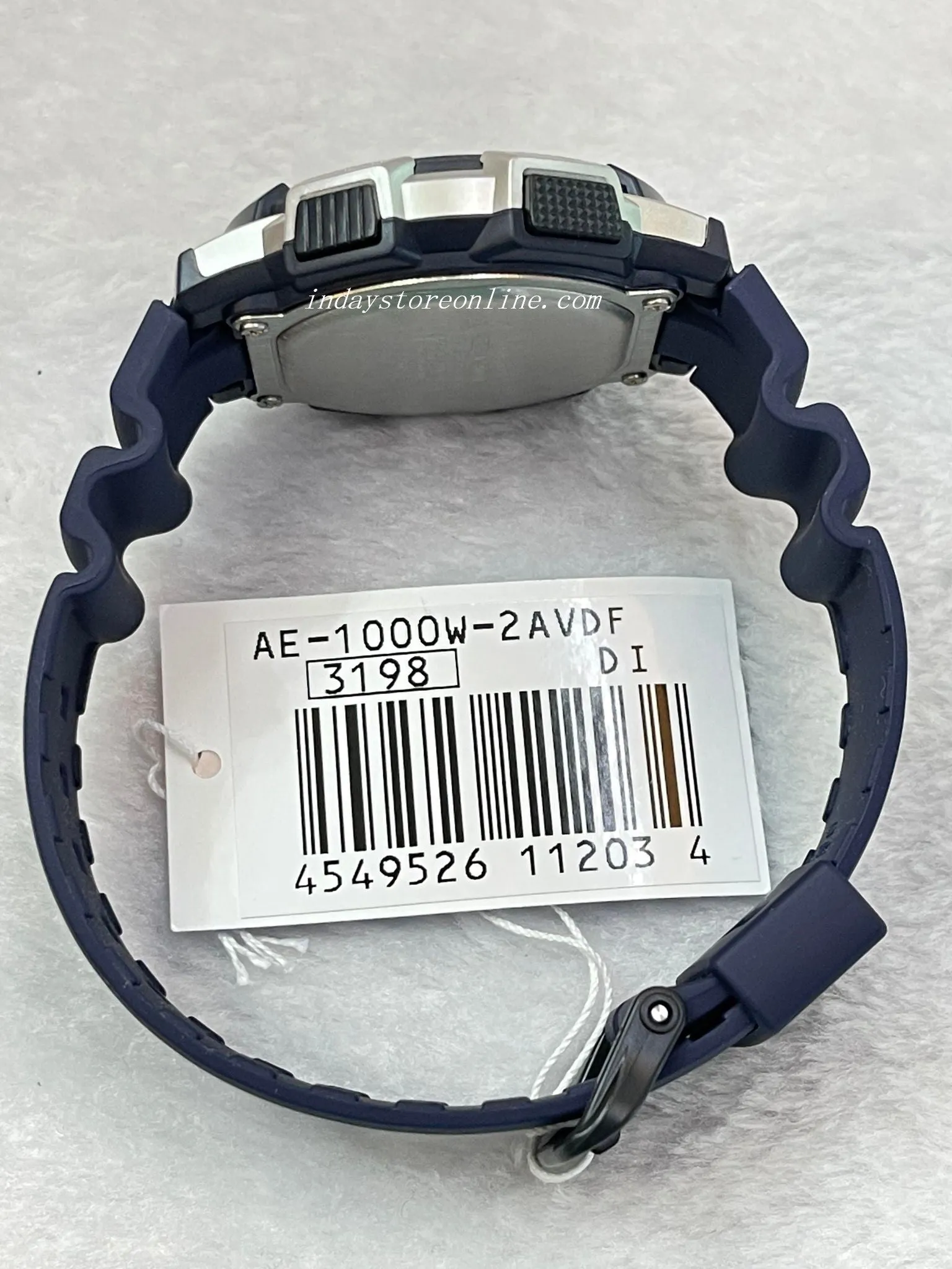 Casio Digital Men's Watch AE-1000W-2A Digital Resin Band Resin Glass Battery Life: 10 years