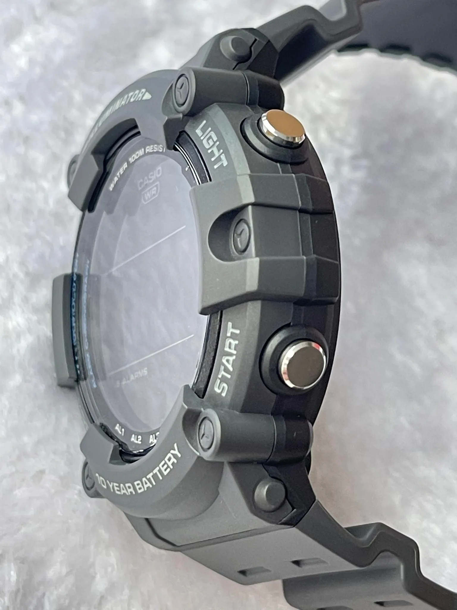 Casio Digital Men's Watch AE-1500WH-8B 10-Year Battery Life Resin Strap