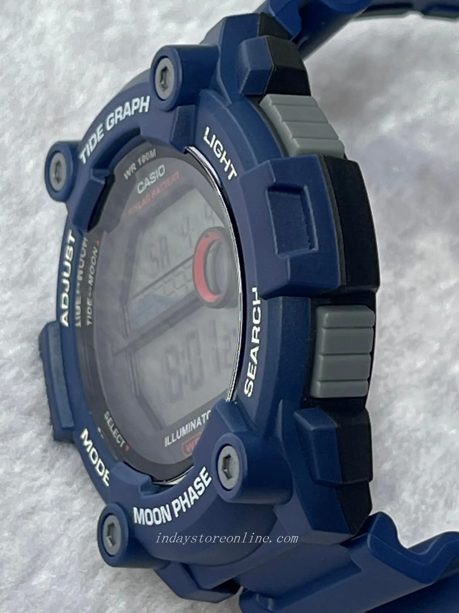 Casio Digital Men's Watch WS-1300H-2A Digital Sporty Design Resin Band Resin Glass Battery Life: 10 years