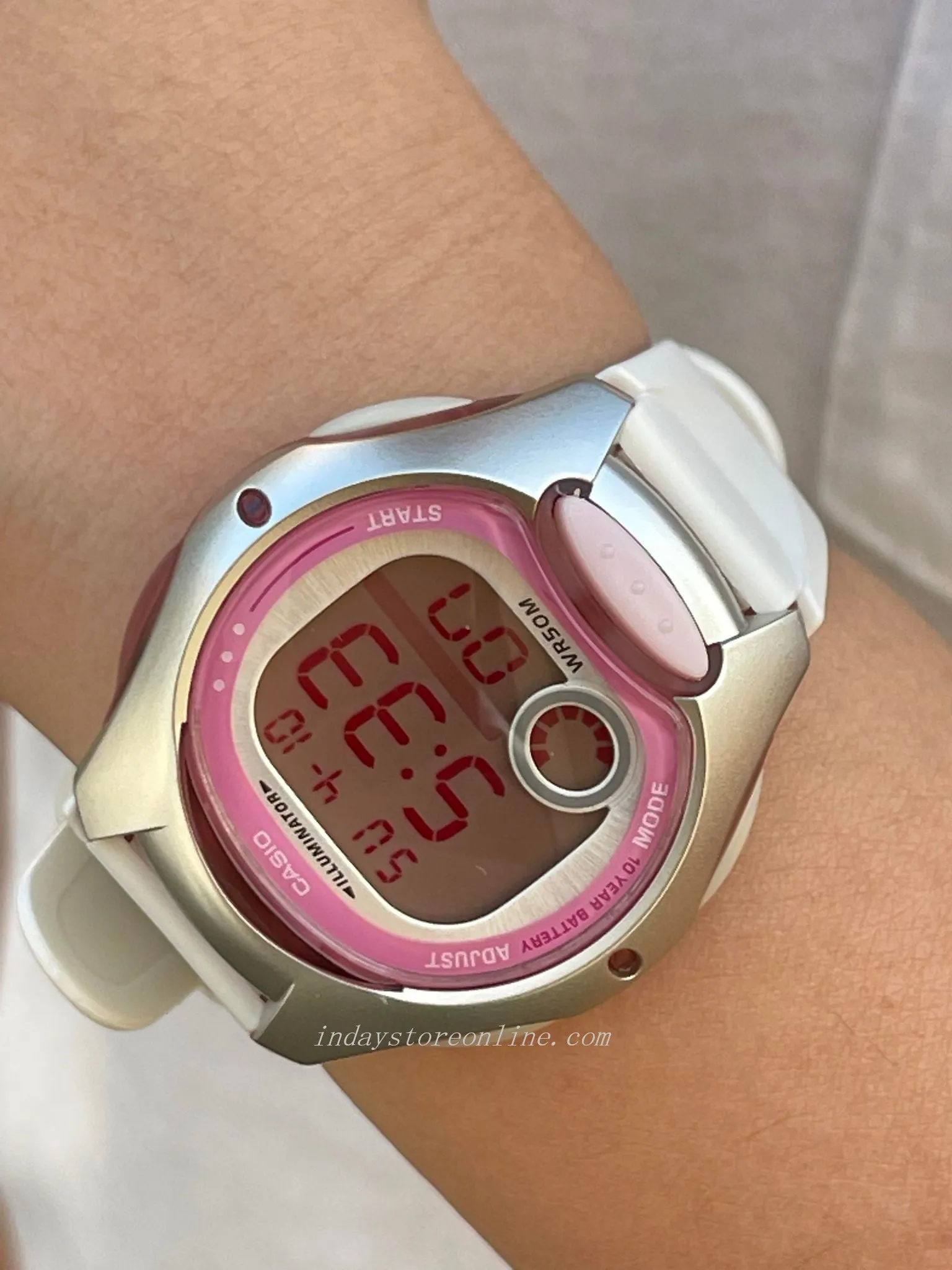 Casio Digital Women's Watch LW-200-7A Digital Sporty Design Resin Band Resin Glass Battery Life: 10 years