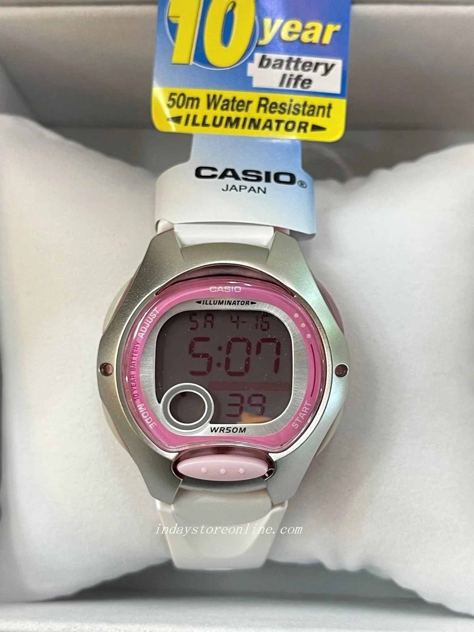 Casio Digital Women's Watch LW-200-7A Digital Sporty Design Resin Band Resin Glass Battery Life: 10 years