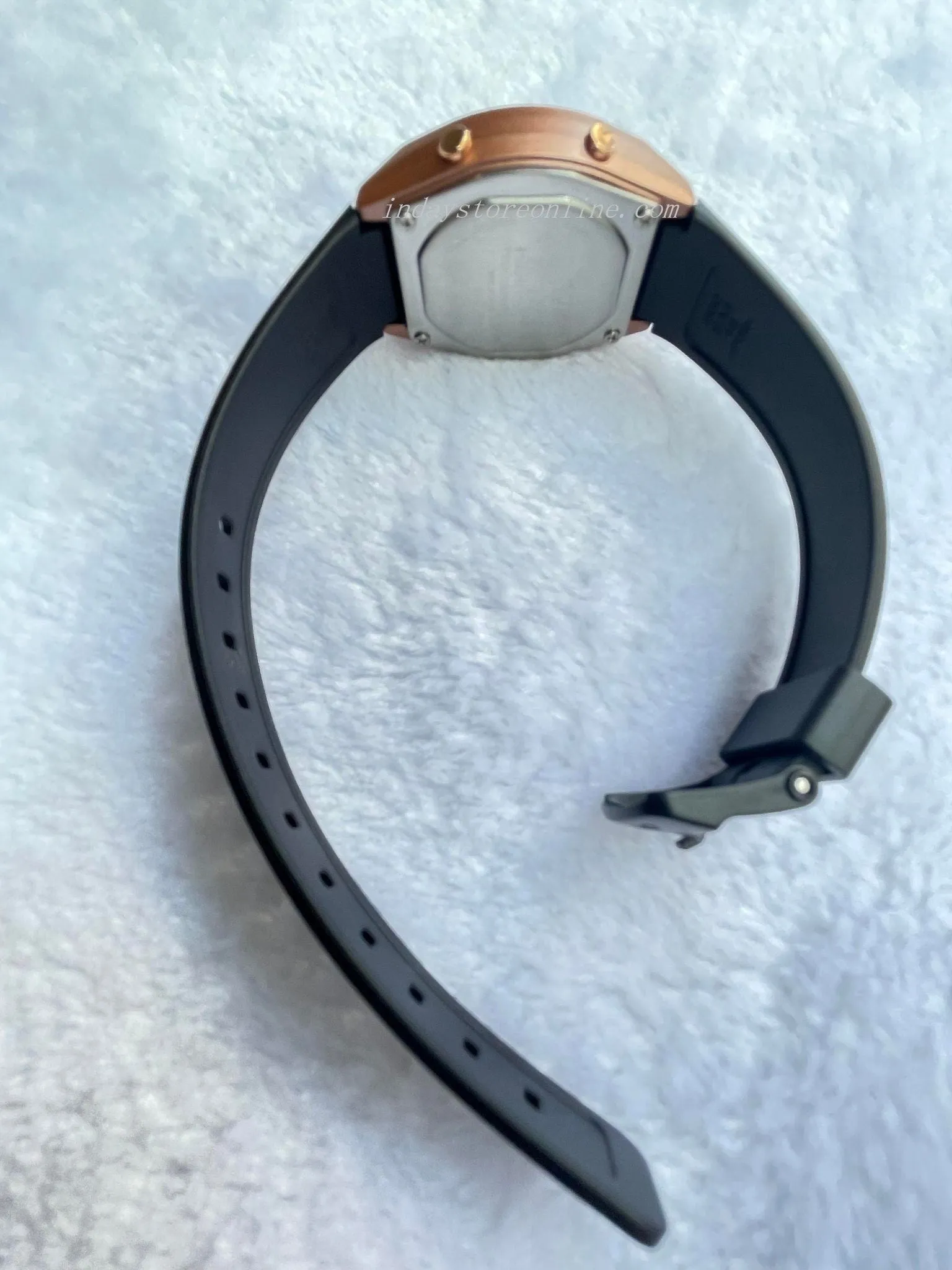 Casio Digital Women's Watch LW-204-1A Black Color Classical Design Resin Strap