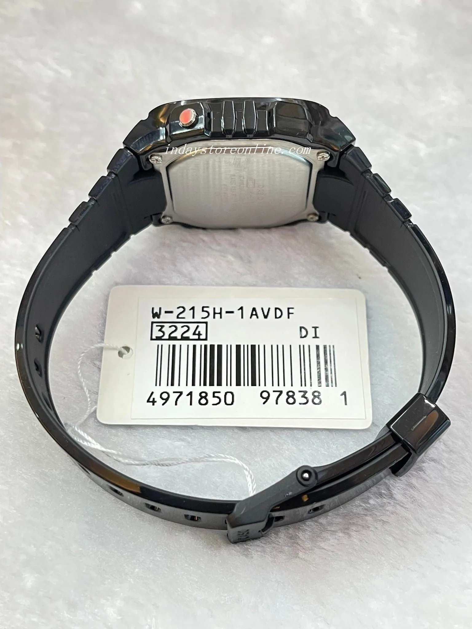 Casio Digital Women's Watch W-215H-1A Digital Resin Band Resin Glass Battery Life: 7 years