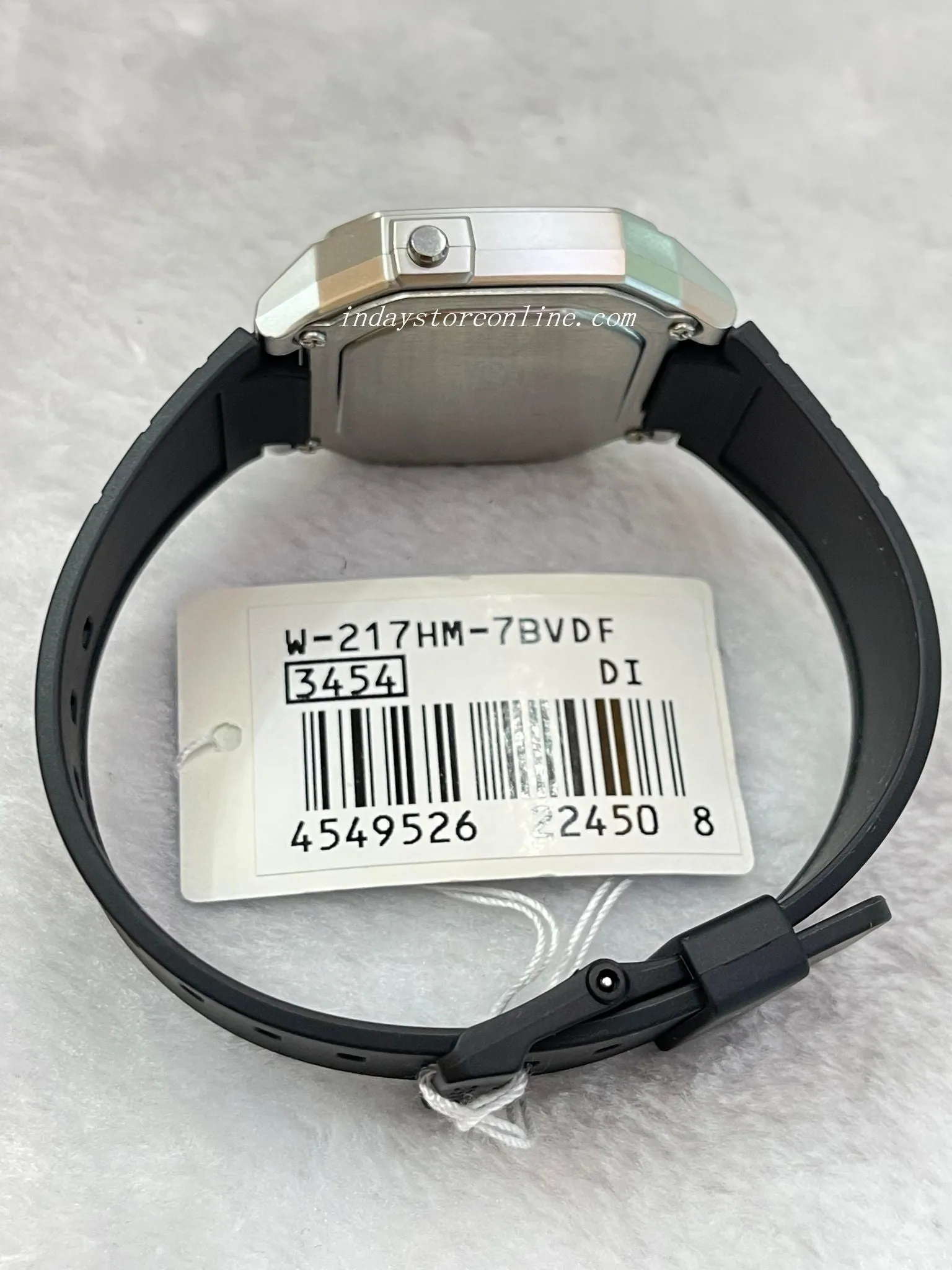 Casio Digital Women's Watch W-217HM-7B Digital Resin Band Resin Glass Battery Life: 7 years