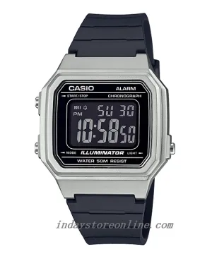 Casio Digital Women's Watch W-217HM-7B Digital Resin Band Resin Glass Battery Life: 7 years