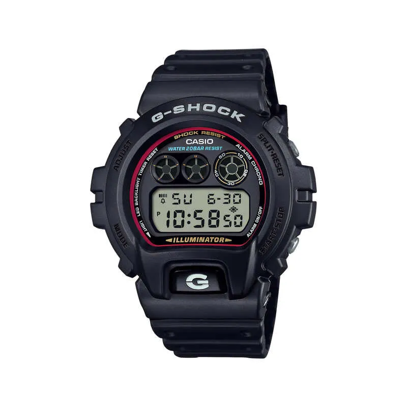 Casio G-Shock DW-6900RL-1 Men Digital Watch Black Resin Strap DW6900 Series