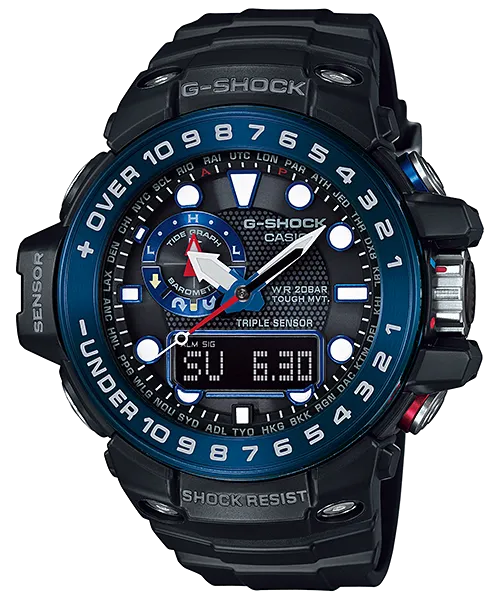 Casio G-Shock Gulfmaster Maritime Watch GWN-1000B-1BDR
