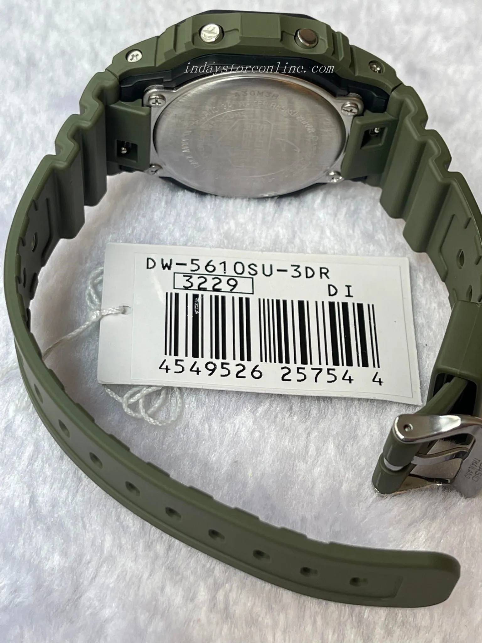 Casio G-Shock Men's Watch DW-5610SU-3 Digital 5600 Series Sports Watch Resin Band Shock Resistant