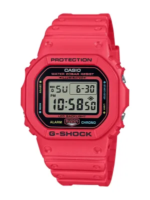 Casio G-Shock Vivid Red Digital Watch DW5600EP-4CR