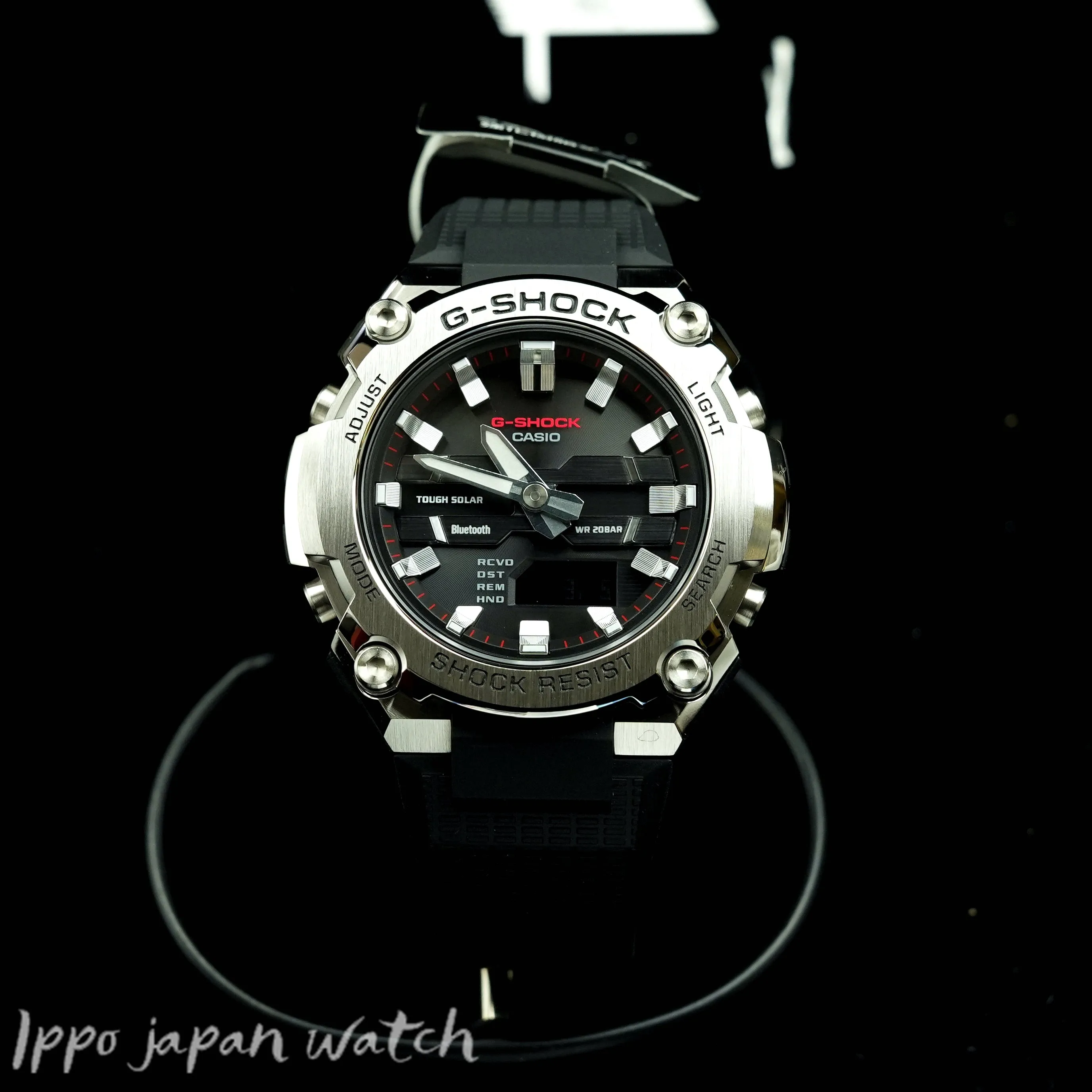 CASIO gshock GST-B600-1AJF GST-B600-1A Solar Mobile link function 20ATM world time watch 2024 02release