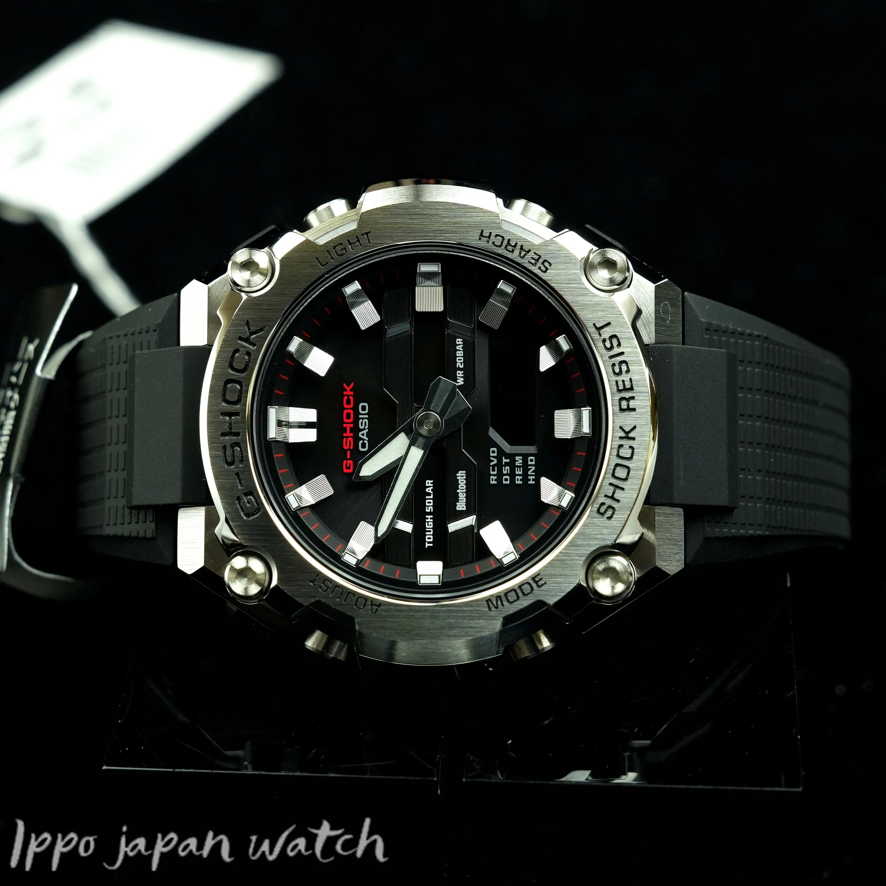 CASIO gshock GST-B600-1AJF GST-B600-1A Solar Mobile link function 20ATM world time watch 2024 02release