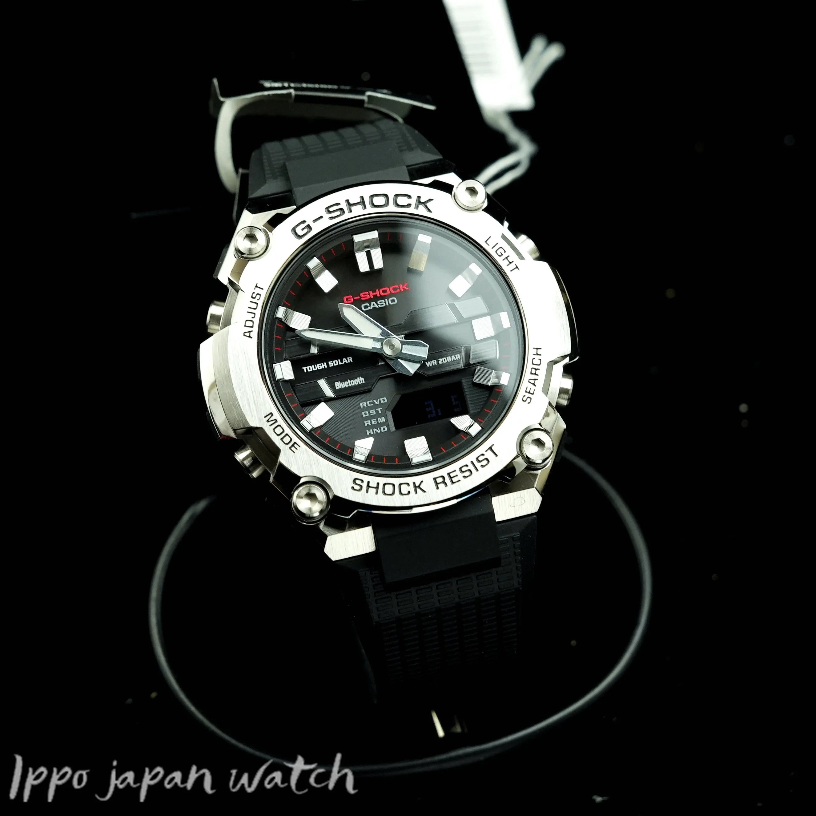 CASIO gshock GST-B600-1AJF GST-B600-1A Solar Mobile link function 20ATM world time watch 2024 02release