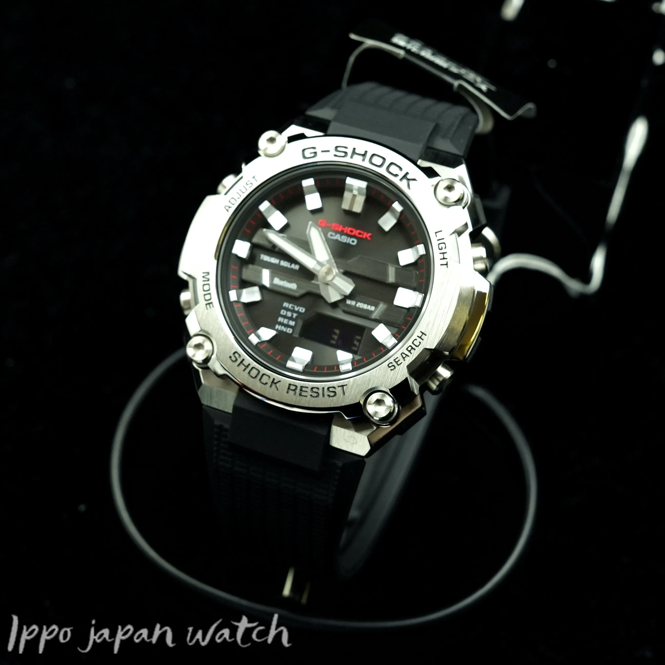 CASIO gshock GST-B600-1AJF GST-B600-1A Solar Mobile link function 20ATM world time watch 2024 02release