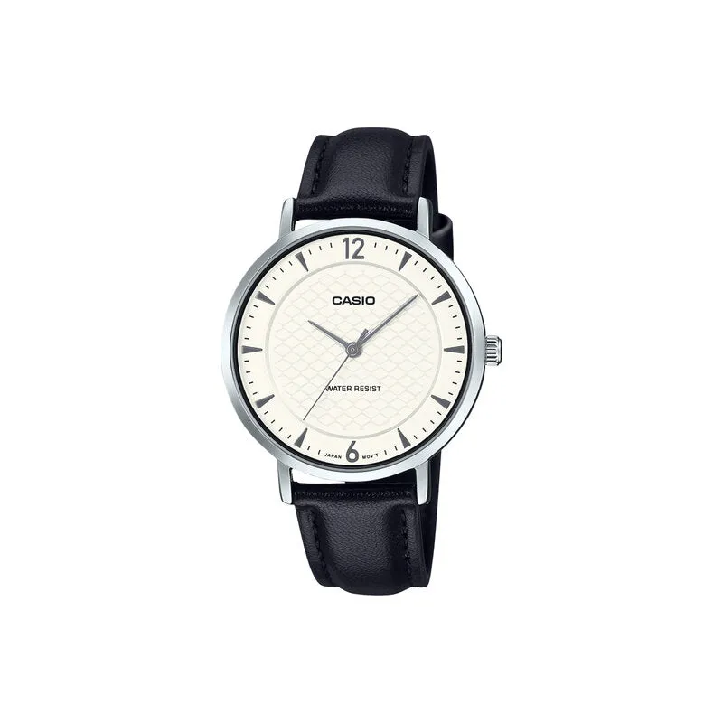 Casio LTP-VT04L-7A2 Women Analog Watch Black Resin Strap