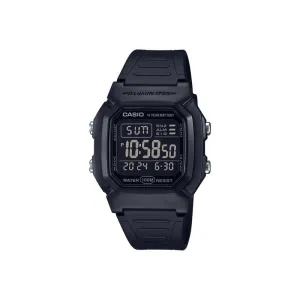 Casio Men's Digital Watch W-800H-1BVDF Black Resin Strap Sport Watch
