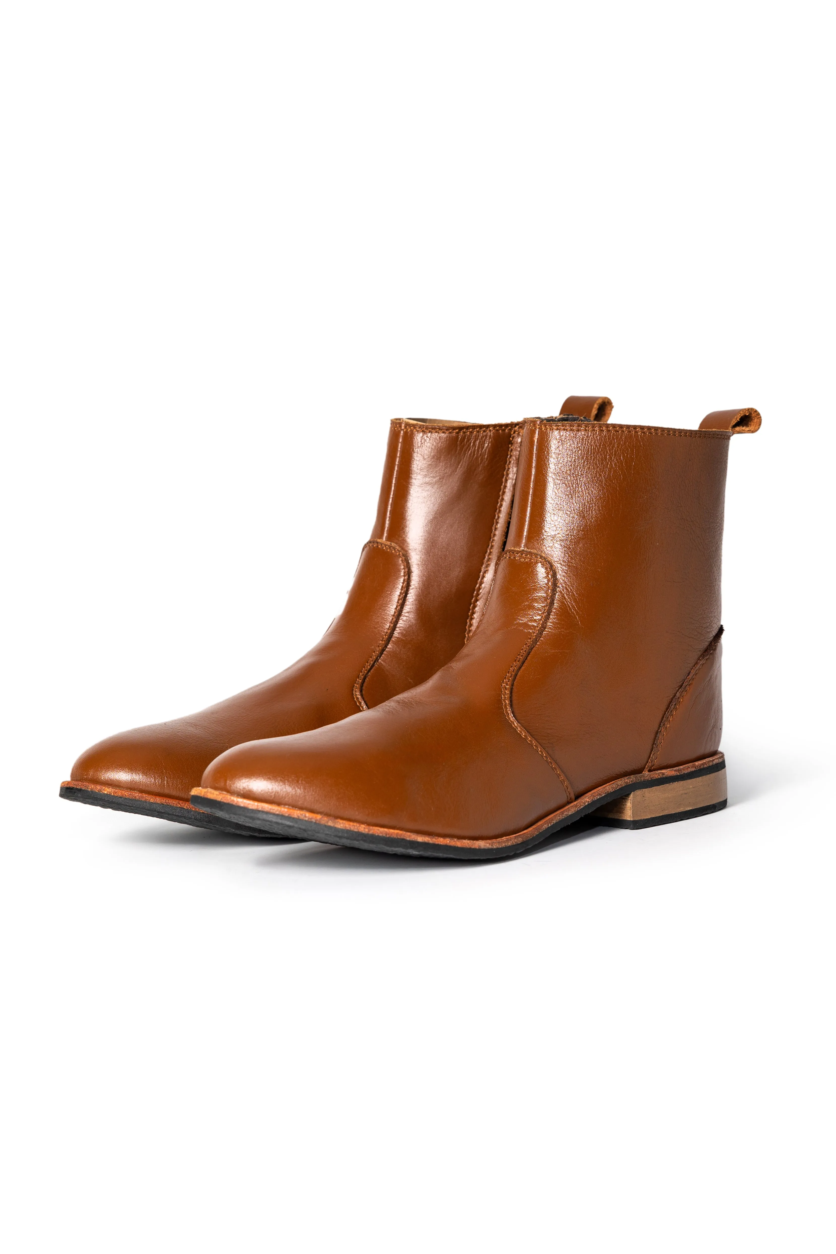 Celi Ankle Leather Boots