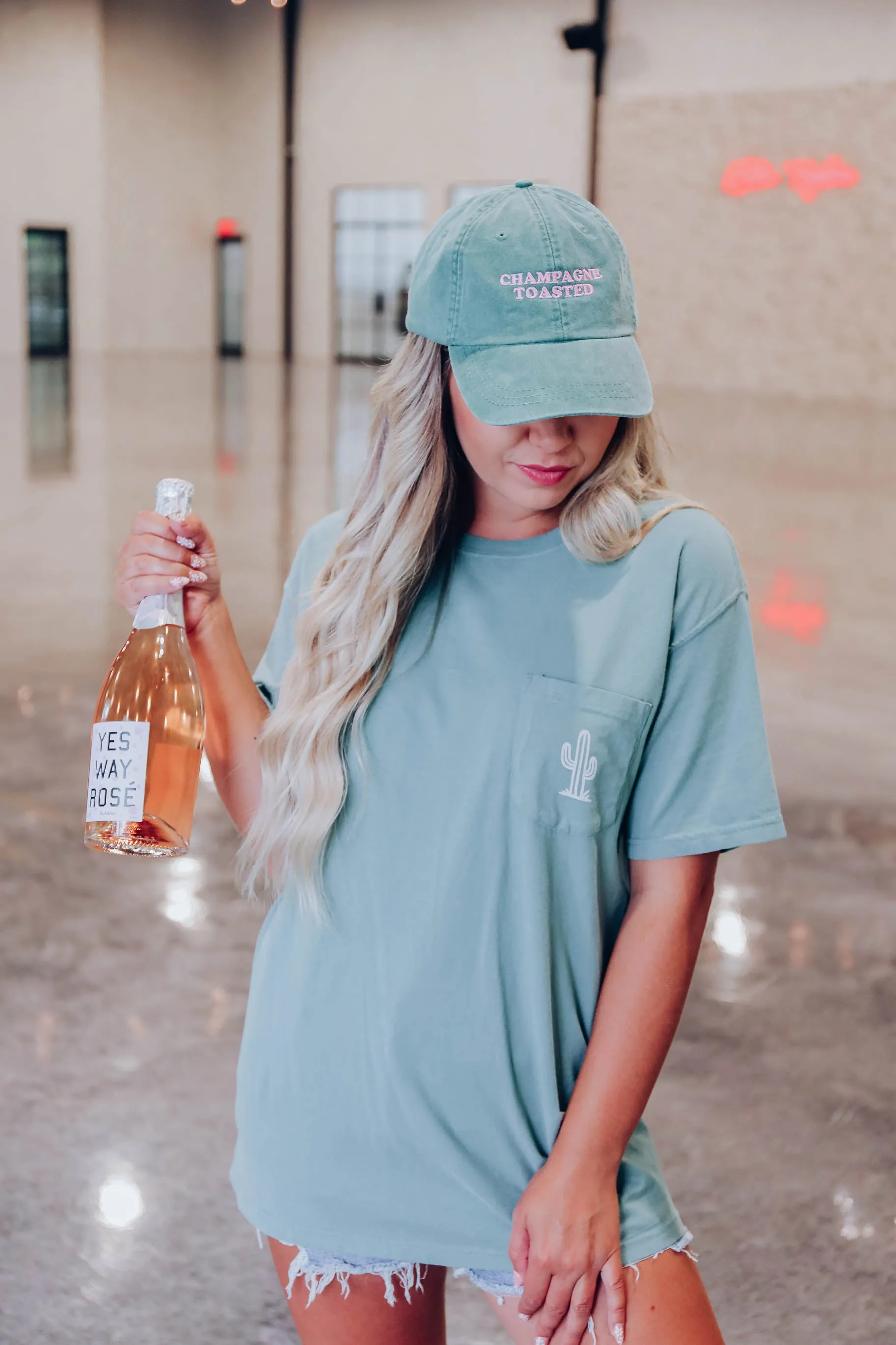 Champagne Toasted Baseball Cap