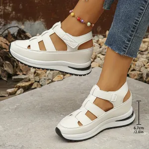 Chanel - Casual leather orthopedic sandals