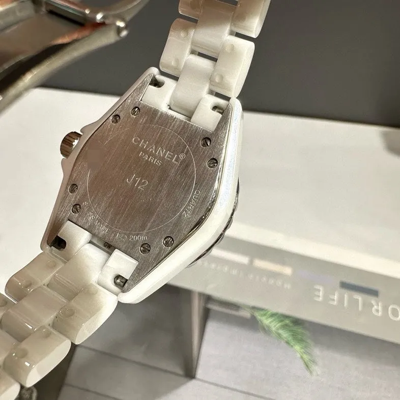 Chanel J12 White Bracelet Luxury Watch