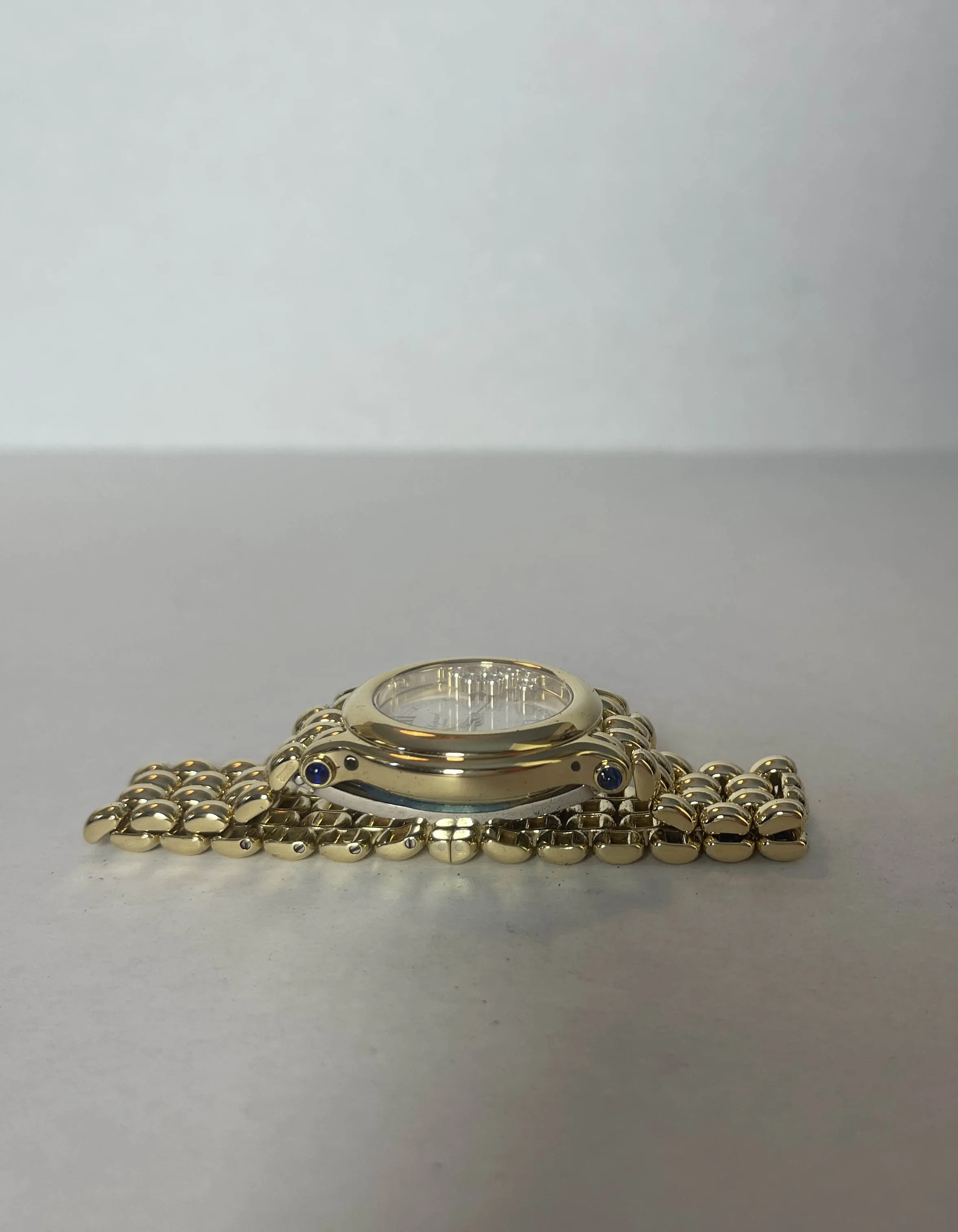 Chopard 18k Gold 32mm Happy Sport Watch w/ 7 Diamonds