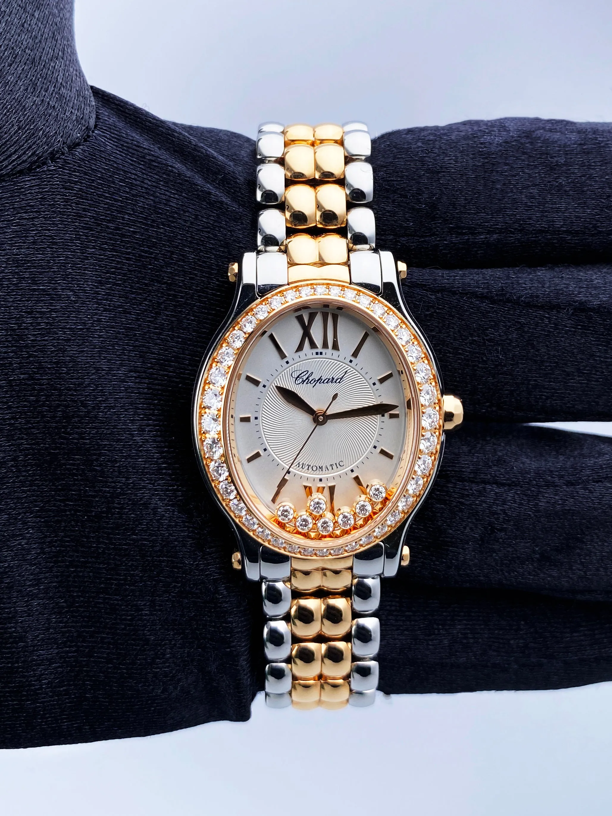 Chopard Happy Sport 278602-6004 Ladies Watch With Box