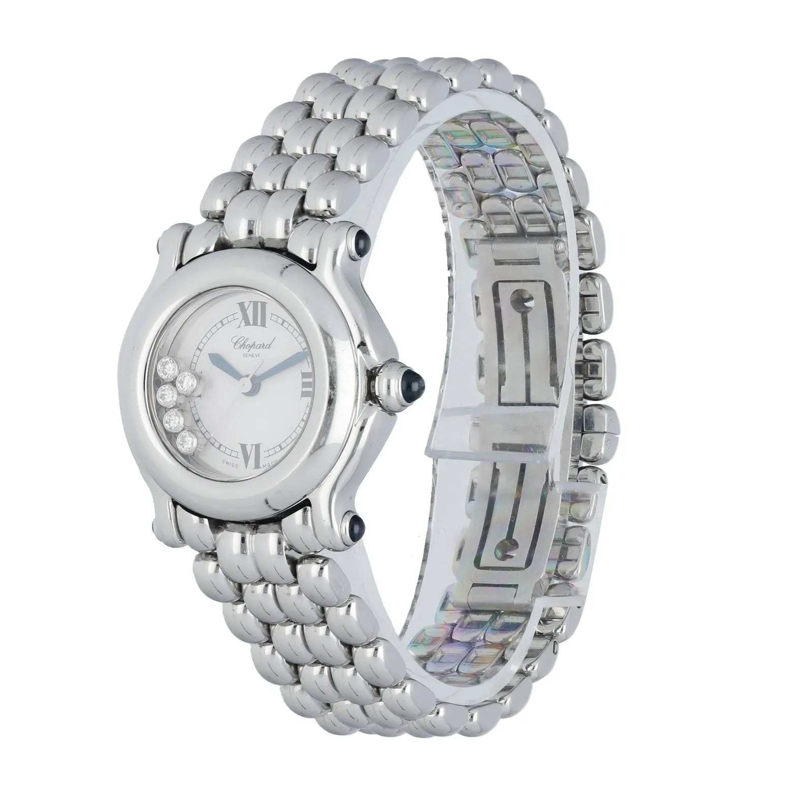 Chopard happy sport 8245 Stainless steel Ladies Quartz watch