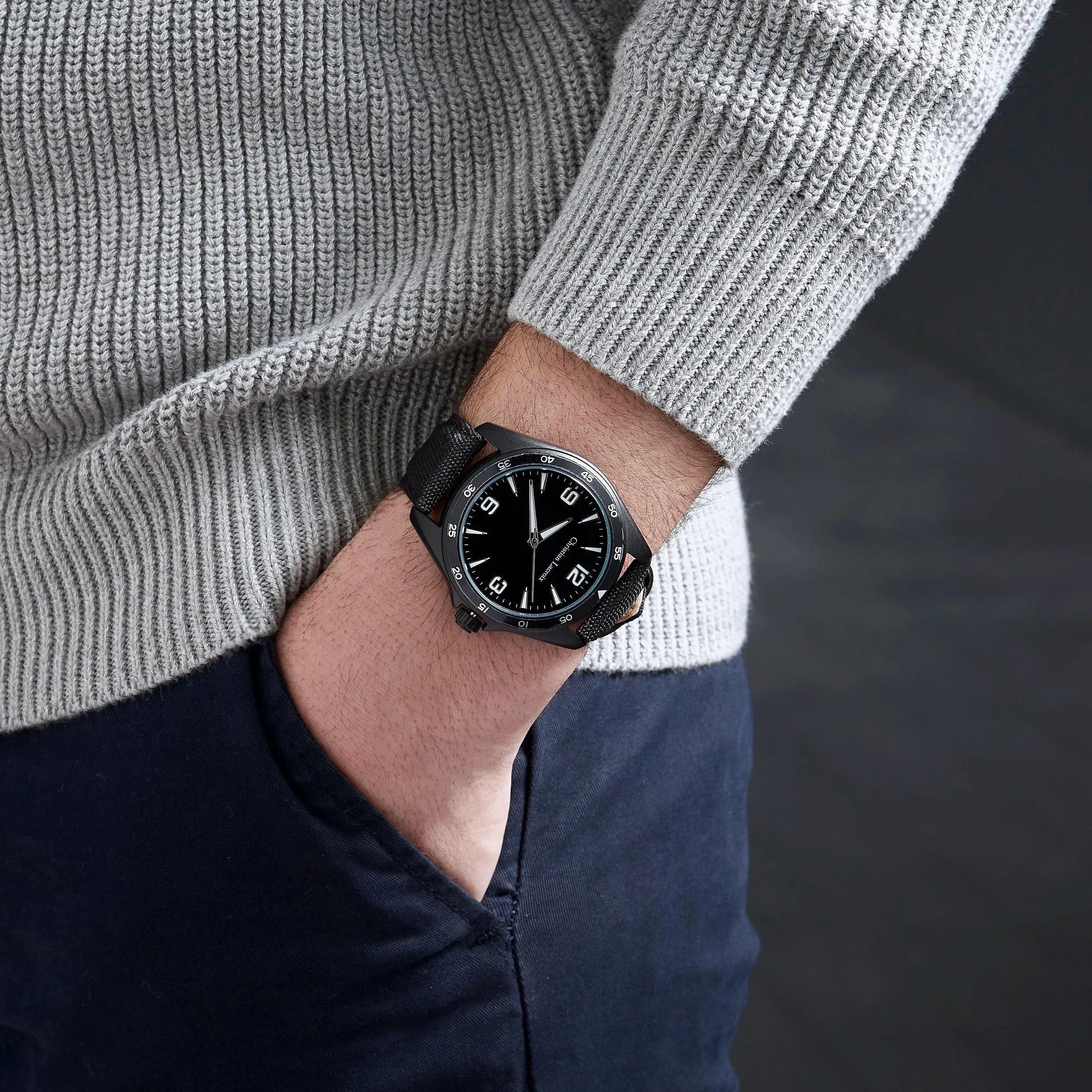 CHRISTIAN LACROIX LMN419A - Watch Caprio Black
