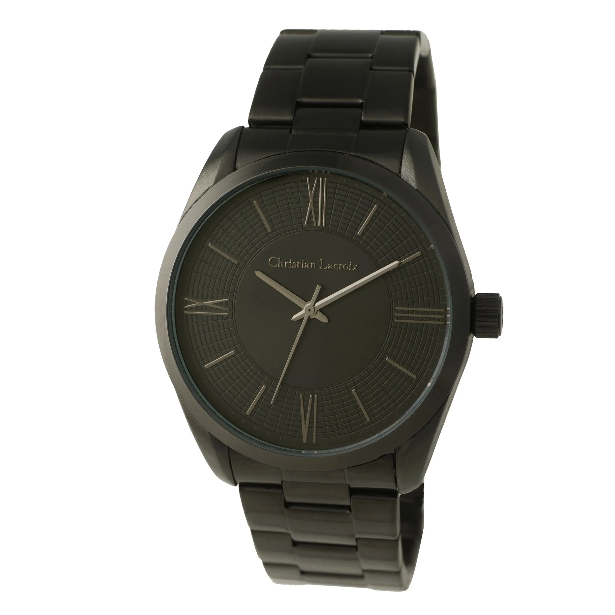 Christian Lacroix LPBN726A-Set Textum Black (watch & belt)