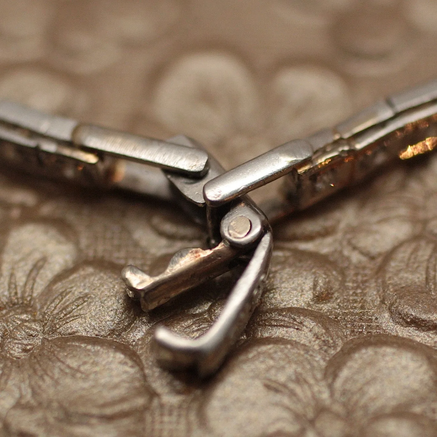 Circa 1920 Platinum & Diamond Ladies Watch