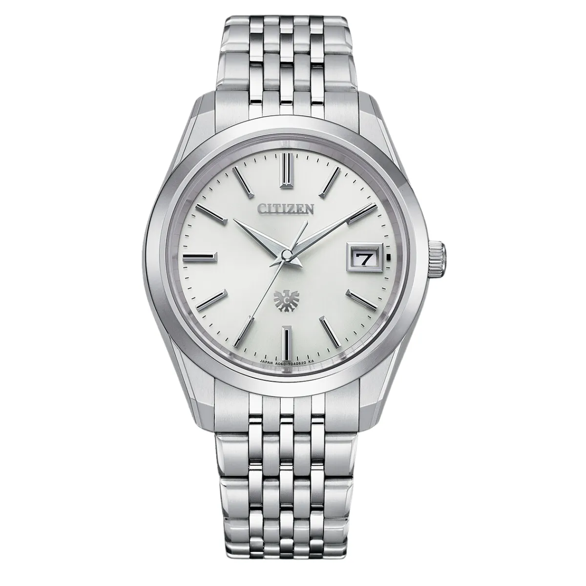 Citizen AQ4100-57A AQ4100 AQ4100-57 The Citizen White Dial Super Titanium Mens Watch
