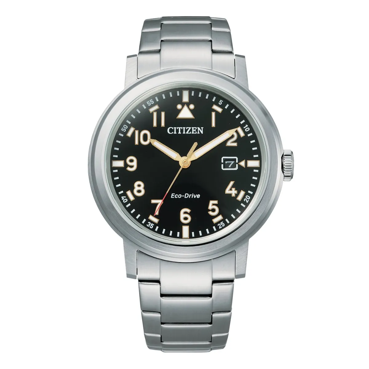 Citizen AW1620-81E AW1620-81 Eco-Drive Black Dial Dress Watch