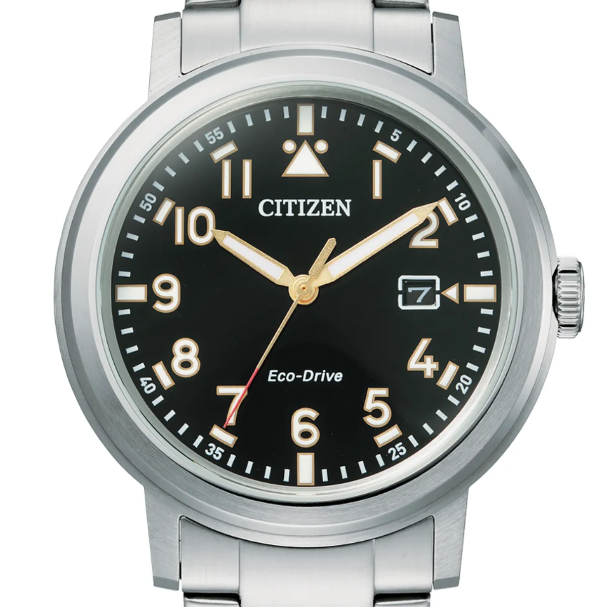 Citizen AW1620-81E AW1620-81 Eco-Drive Black Dial Dress Watch
