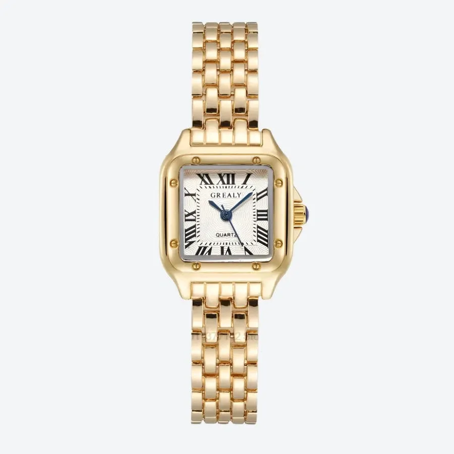 Classic Square Dial Wrist Watches