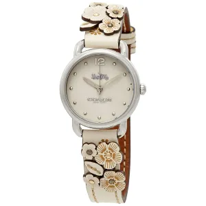 Coach Delancey Beige Dial Ladies Watch 14502760