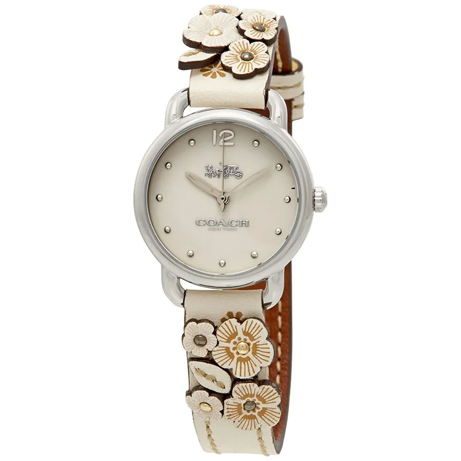 Coach Delancey Beige Dial Ladies Watch 14502760