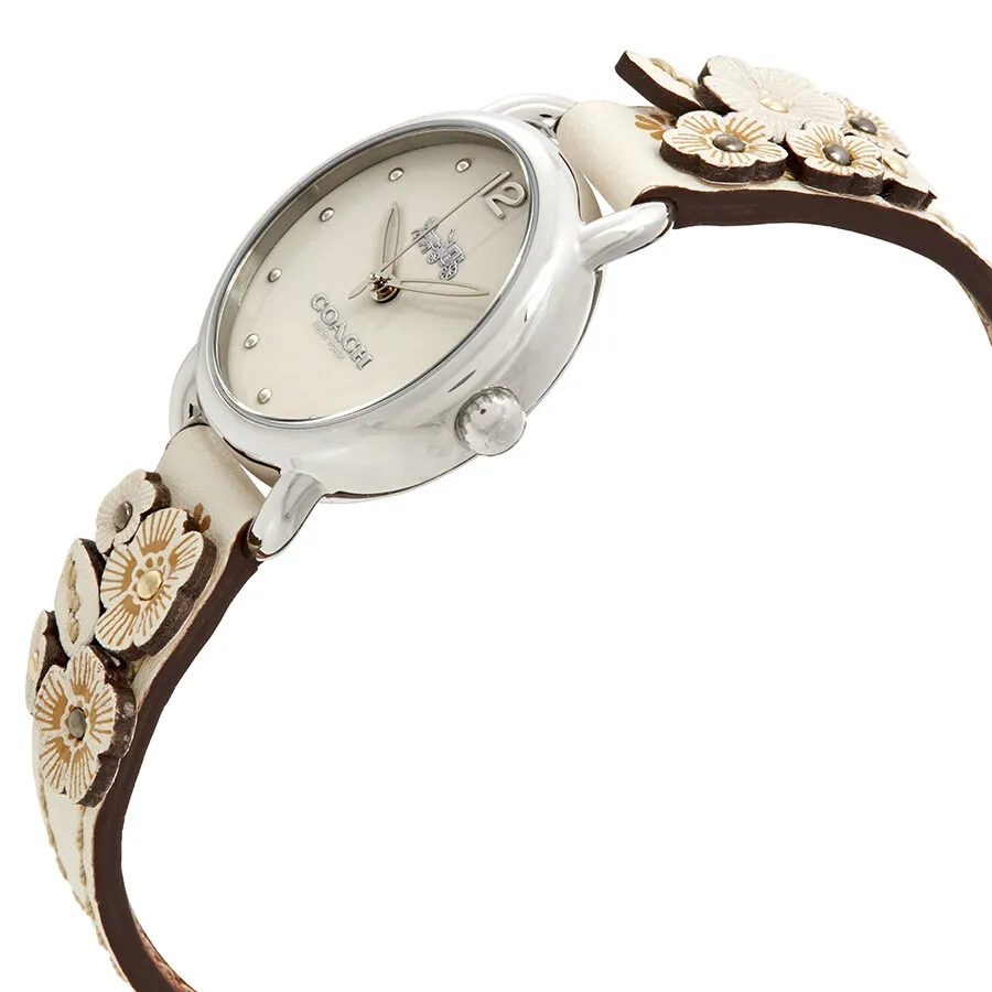 Coach Delancey Beige Dial Ladies Watch 14502760