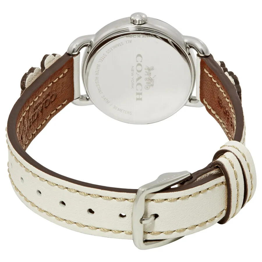 Coach Delancey Beige Dial Ladies Watch 14502760